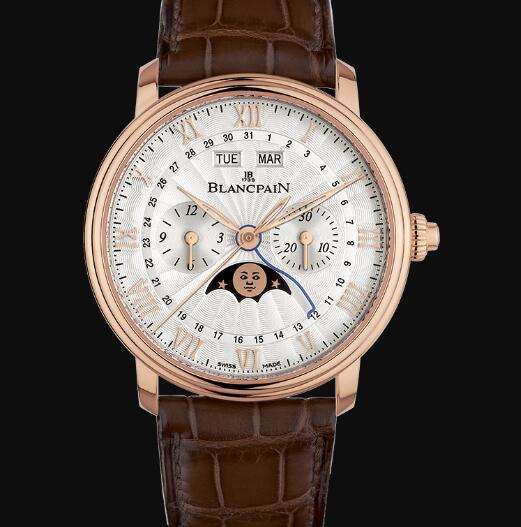 Review Blancpain Villeret Watch Price Review Chronographe Monopoussoir Replica Watch 6685 3642 55B